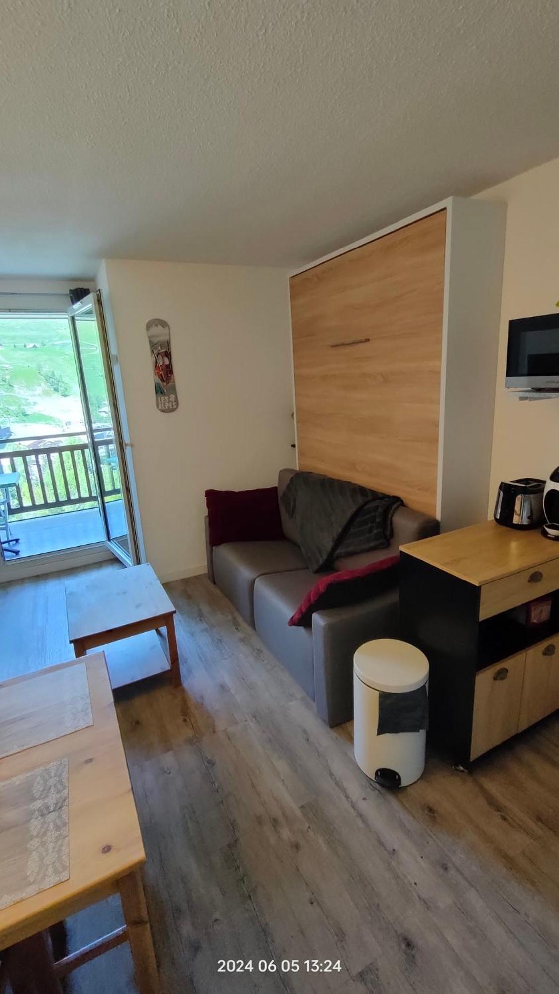 Studio Cabine 4 Pers Les2Alpes 21M² Les Deux Alpes Exterior photo